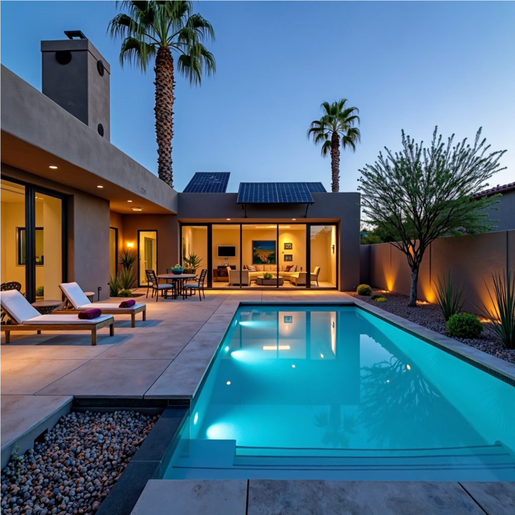 Eco-friendly, energy efficient pool solution in Scottsdale